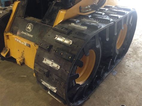 how to stud skid steer tracks|track cleats for skid steer.